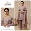 Zorista 11047 A To D Hunai Silk With Bits Work Readymade Suits